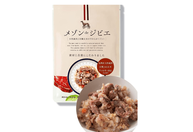 老犬におすすめの鹿肉ドッグフード　メゾンドジビエ